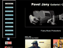 Tablet Screenshot of pjanymusic.com